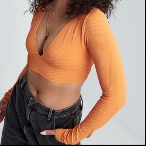 Garage NEW WITH TAGS long sleeve seamless top